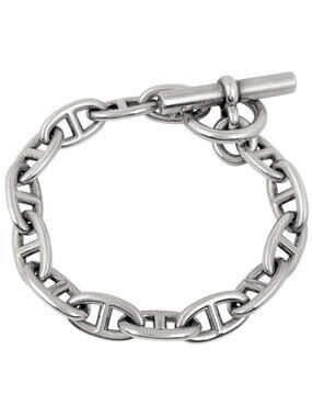 Hermes Chaine D'ancre GM Bracelet 14 Links 925 Sterling Silver